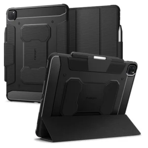 Spigen Rugged Armor Pro Case for iPad Pro 13" 2024 - Blackeng