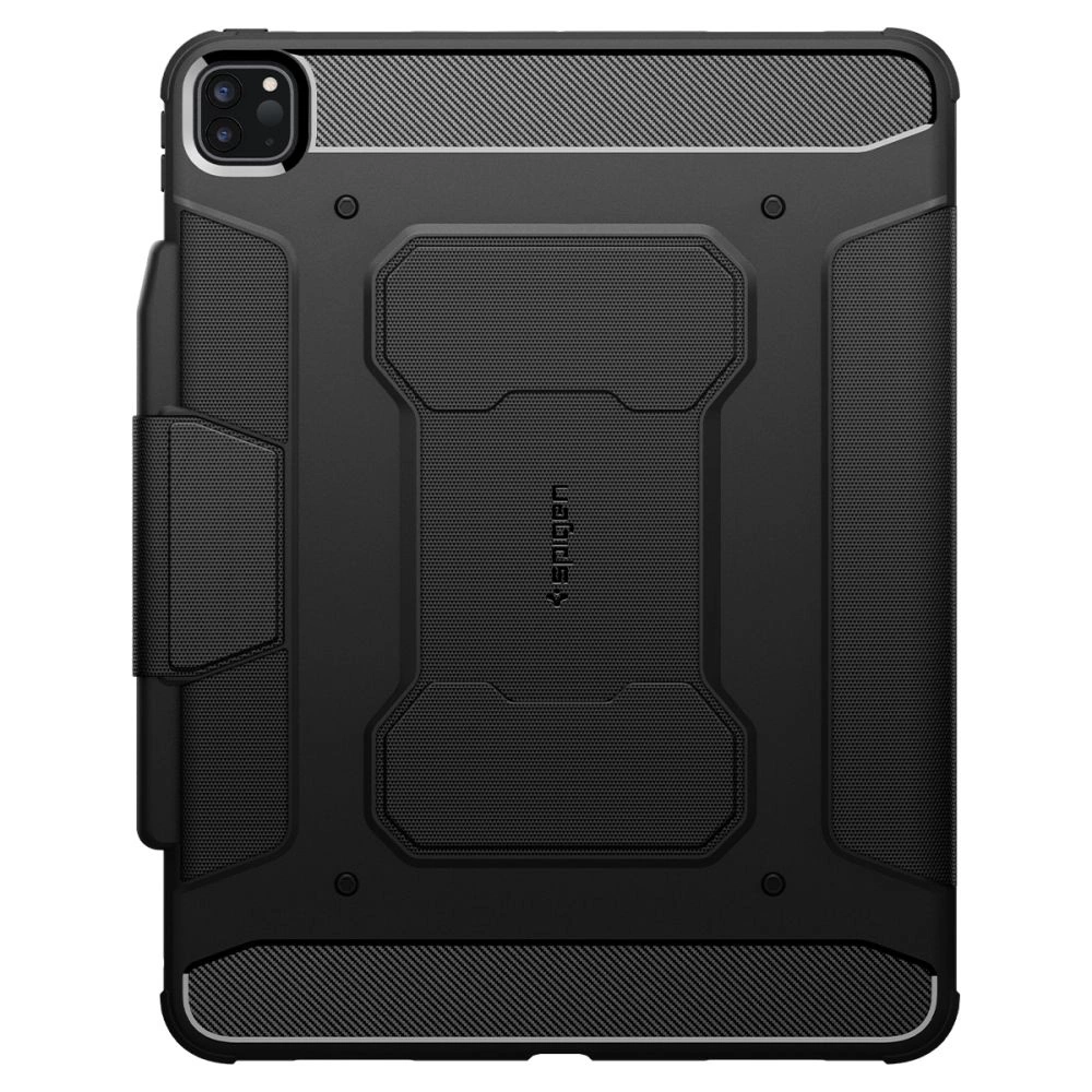 Spigen Rugged Armor Pro Case for iPad Pro 13" 2024 - Blackeng
