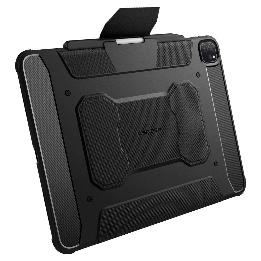 Spigen Rugged Armor Pro Case for iPad Pro 13" 2024 - Blackeng