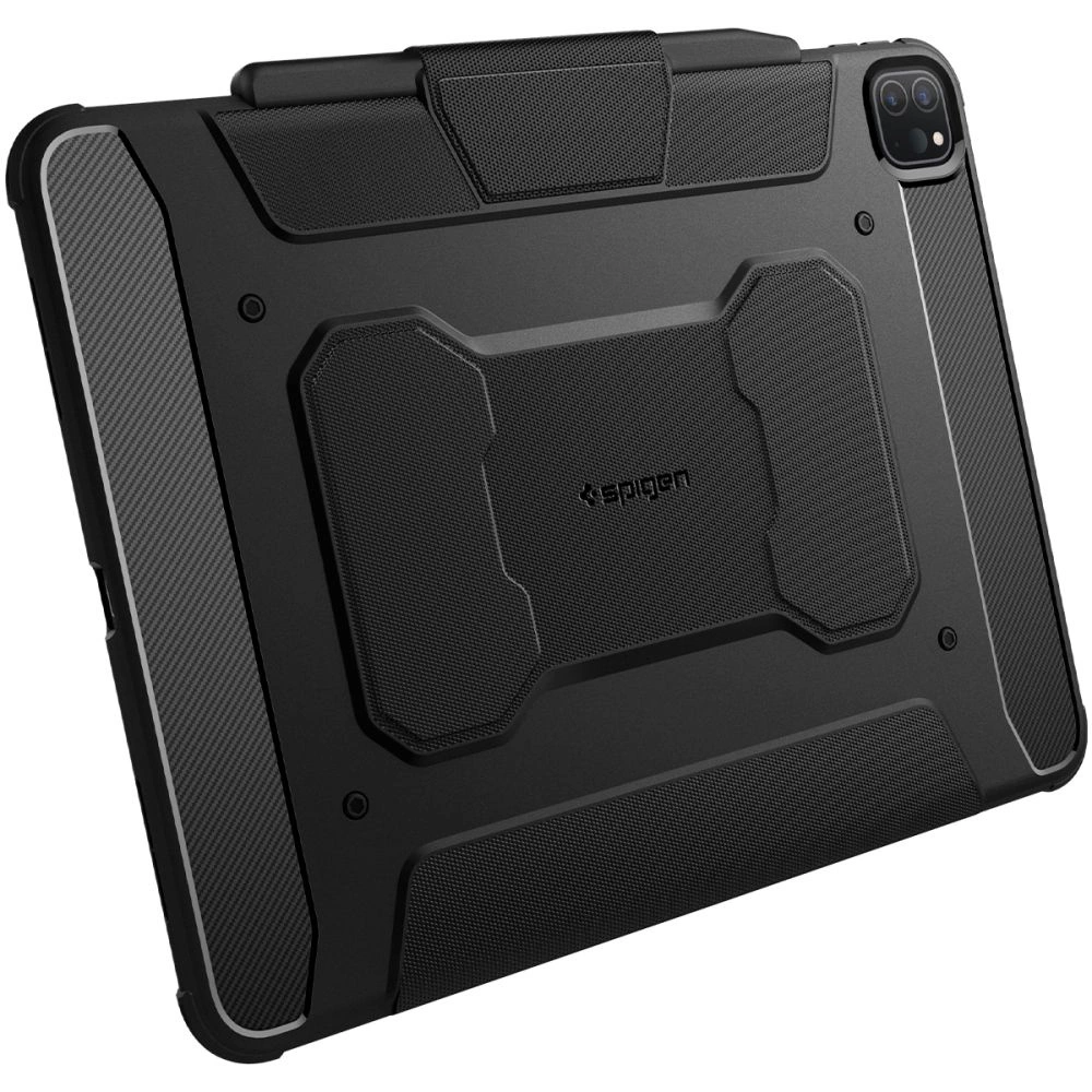 Spigen Rugged Armor Pro Case for iPad Pro 13" 2024 - Blackeng