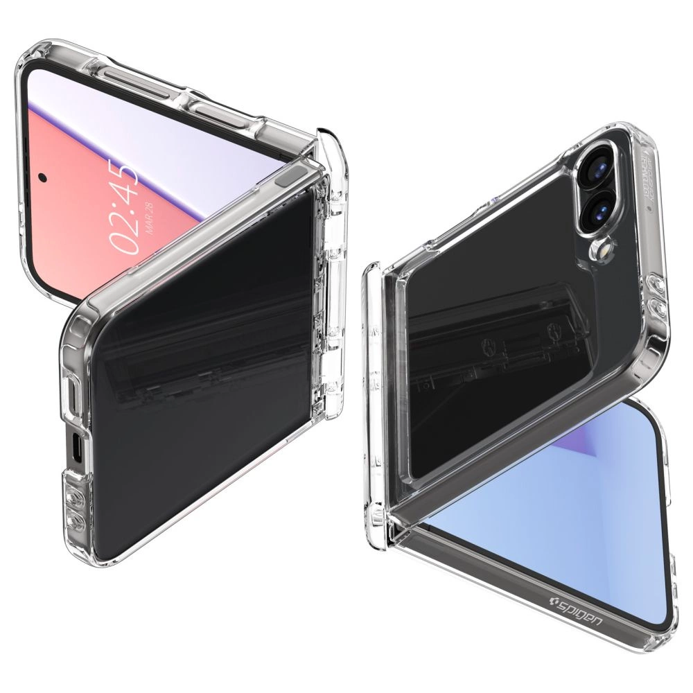 Spigen Ultra Hybrid Pro Case for Samsung Galaxy Z Flip 6 - Cleareng