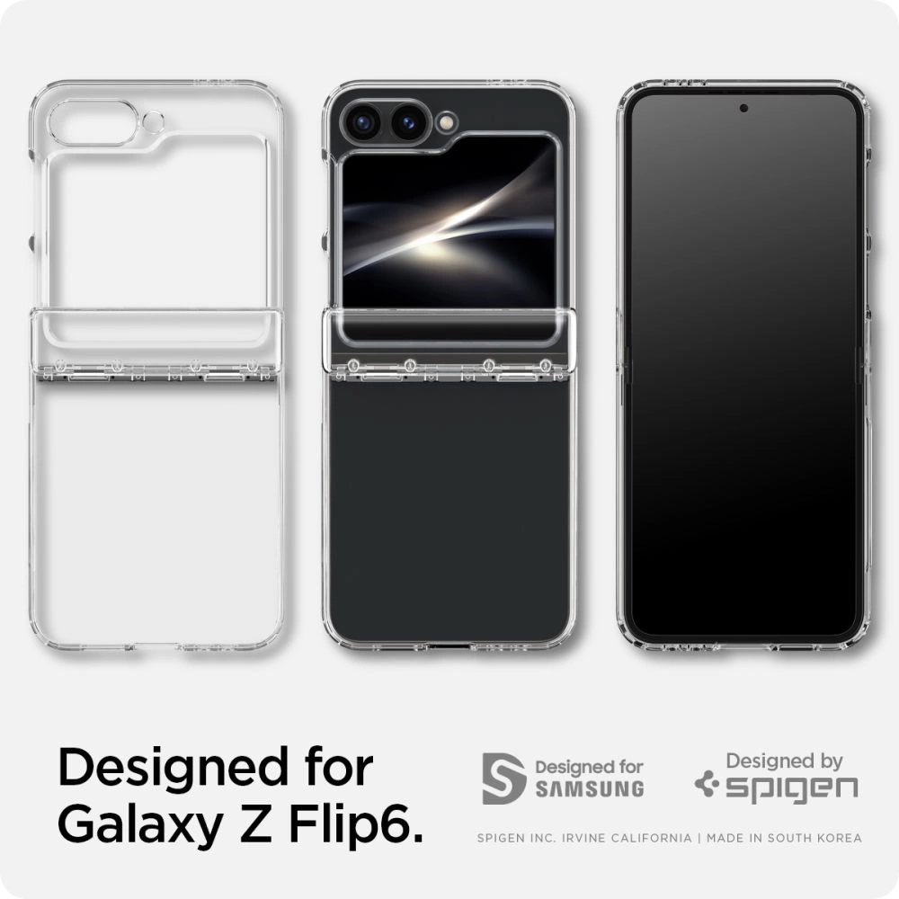 Spigen Ultra Hybrid Pro Case for Samsung Galaxy Z Flip 6 - Cleareng