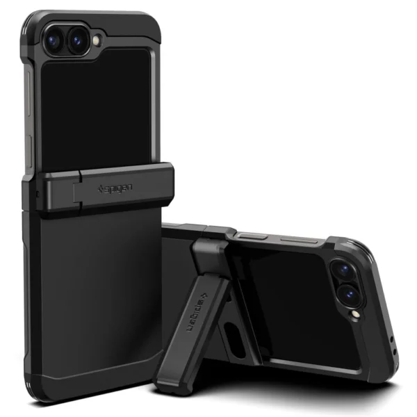 Spigen Tough Armor Pro Case for Samsung Galaxy Z Flip 6 - Blackeng
