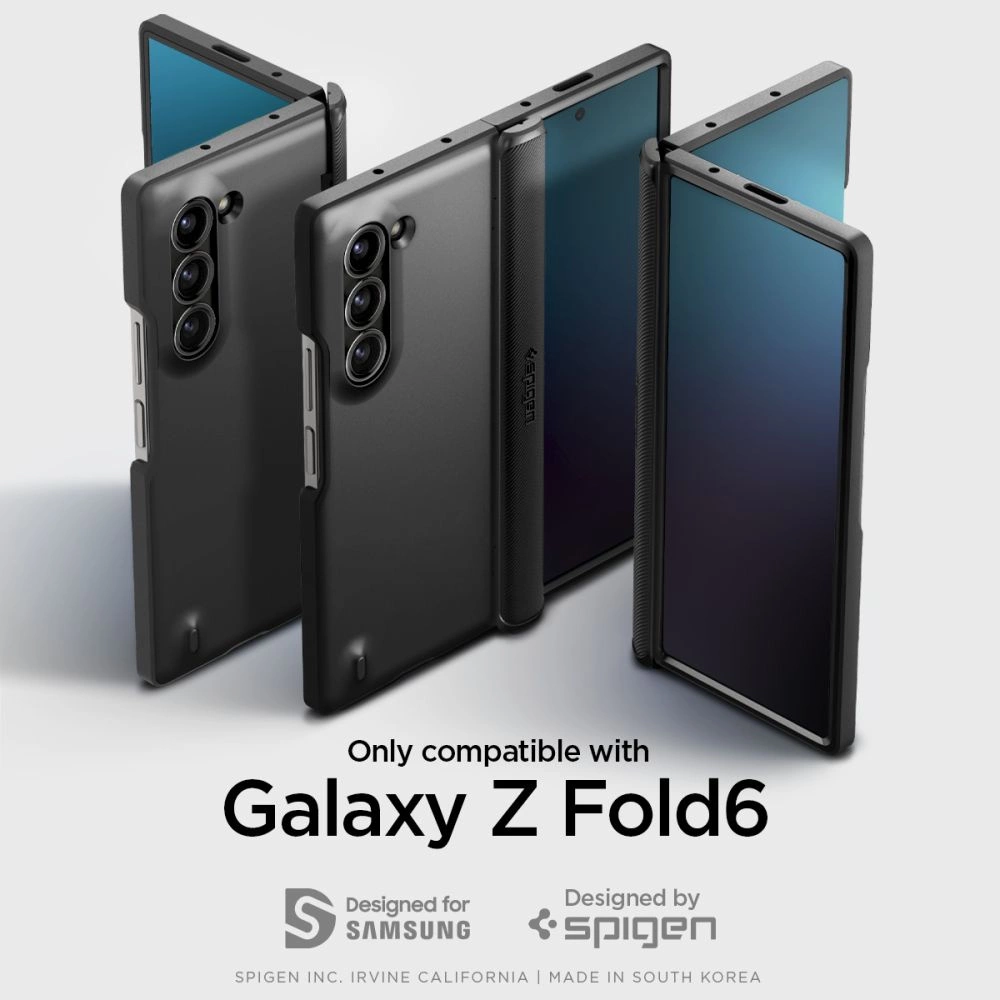 Spigen Slim Armor Pro Case for Samsung Galaxy Z Fold 6 - Blackeng