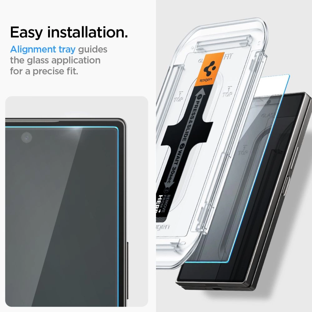 Spigen Glas.tR EZ Fit Tempered Glass for Samsung Galaxy Z Fold 6 - 2 pcs.eng