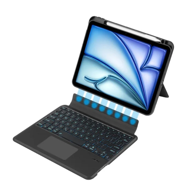 Tech-Protect SC Mag Pen + Keyboard Case for Apple iPad Air 10.9" 4th / 5th gen. (2020-2022) / 11" 6th gen. (2024) - Blackeng