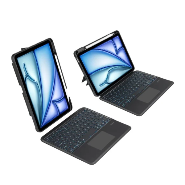 Tech-Protect SC Mag Pen + Keyboard Case for Apple iPad Air 10.9" 4th / 5th gen. (2020-2022) / 11" 6th gen. (2024) - Blackeng