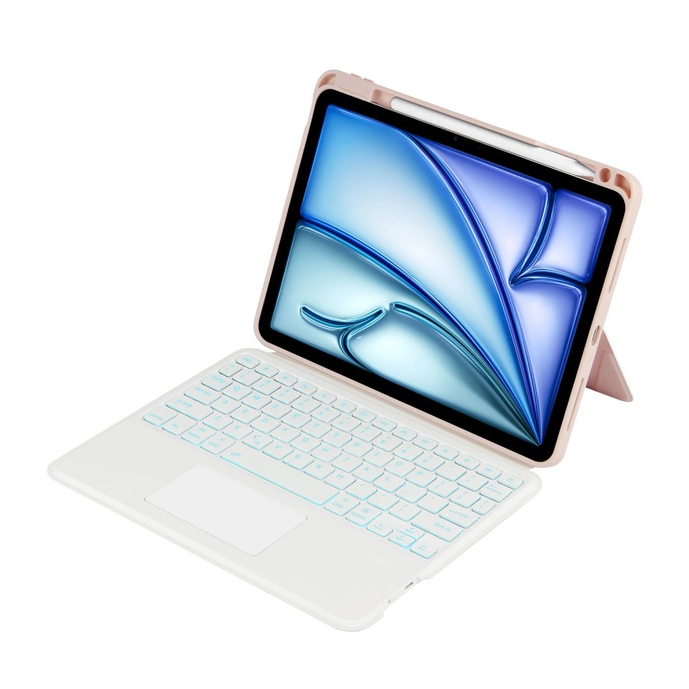 Tech-Protect SC Mag Pen + Keyboard Case for Apple iPad Air 10.9" 4th / 5th gen. (2020-2022) / 11" 6th gen. (2024) - Pinkeng