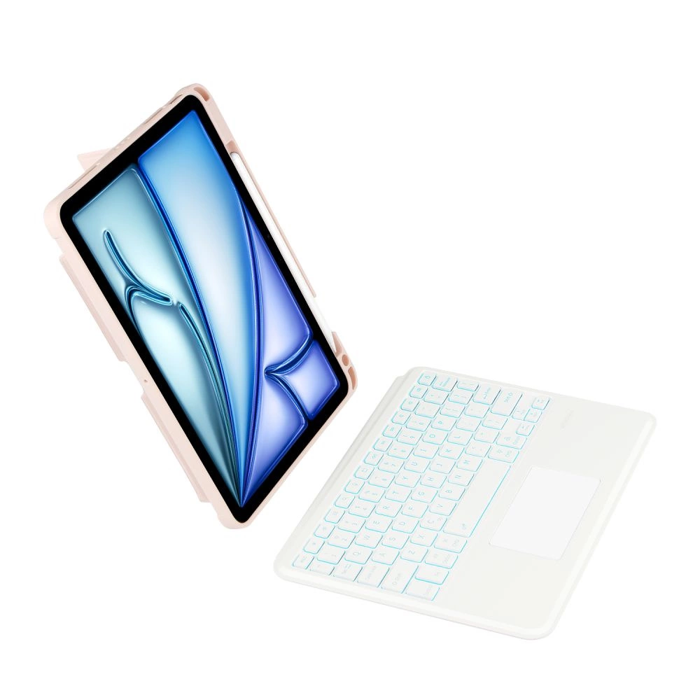 Tech-Protect SC Mag Pen + Keyboard Case for Apple iPad Air 10.9" 4th / 5th gen. (2020-2022) / 11" 6th gen. (2024) - Pinkeng