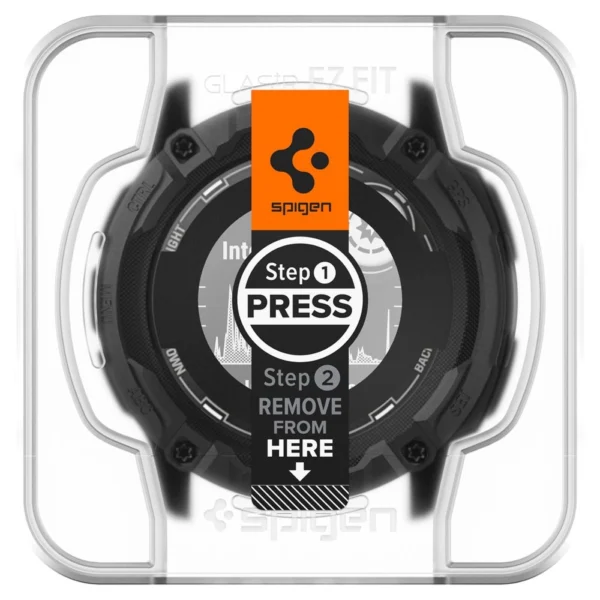 Spigen Glas.tR EZ Fit tempered glass for Garmin Instinct 2X Solar - 2 pcs.eng