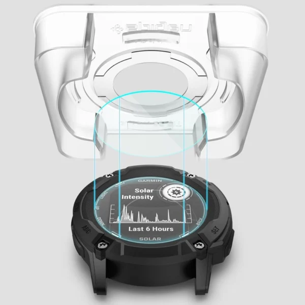 Spigen Glas.tR EZ Fit tempered glass for Garmin Instinct 2X Solar - 2 pcs.eng