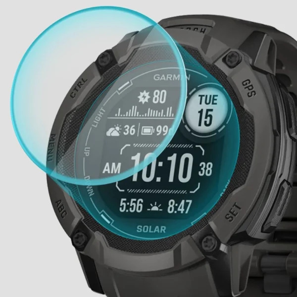 Spigen Glas.tR EZ Fit tempered glass for Garmin Instinct 2X Solar - 2 pcs.eng
