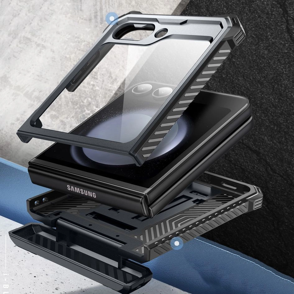 Supcase IBLSN ArmorBox Case for Samsung Galaxy Z Flip 6 - Blackeng