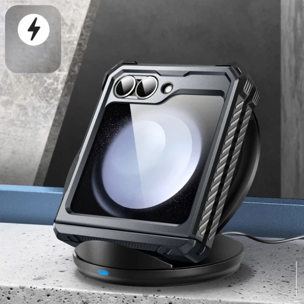 Supcase IBLSN ArmorBox Case for Samsung Galaxy Z Flip 6 - Blackeng