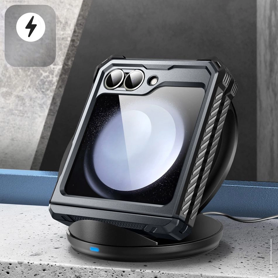 Supcase IBLSN ArmorBox Case for Samsung Galaxy Z Flip 6 - Blackeng