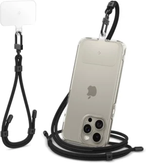 Spigen Universal Strap Set Lanyard and Pendant - Blackeng
