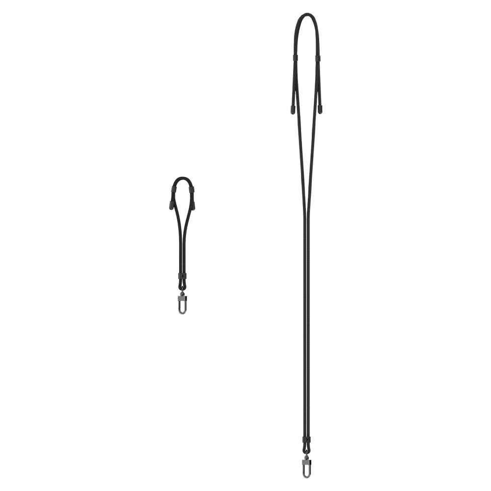 Spigen Universal Strap Set Lanyard and Pendant - Blackeng