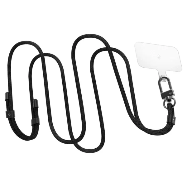 Spigen Universal Strap Set Lanyard and Pendant - Blackeng
