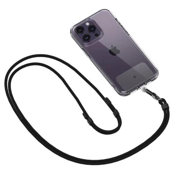 Spigen Universal Strap Set Lanyard and Pendant - Blackeng