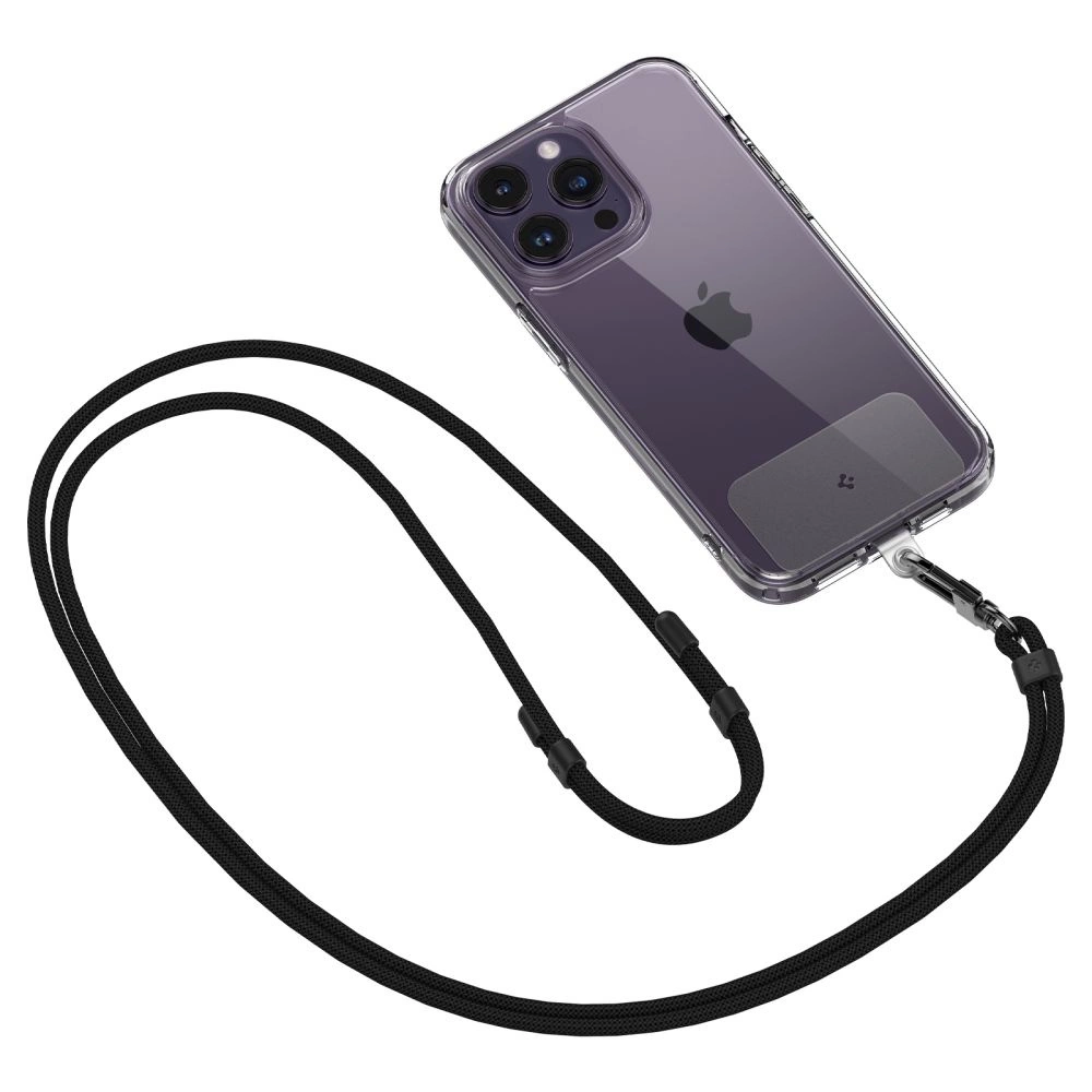 Spigen Universal Strap Set Lanyard and Pendant - Blackeng