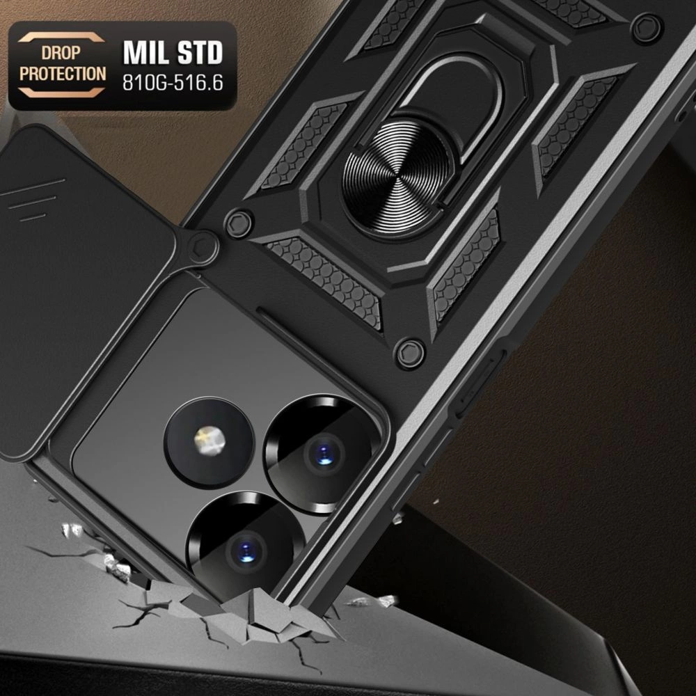 Tech-Protect Camshield Pro Case for Xiaomi Redmi 13 - Blackeng