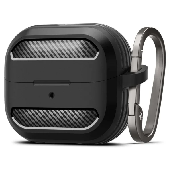 Spigen Rugged Armor Samsung Galaxy Buds 3 / 3 Pro Case - Blackeng