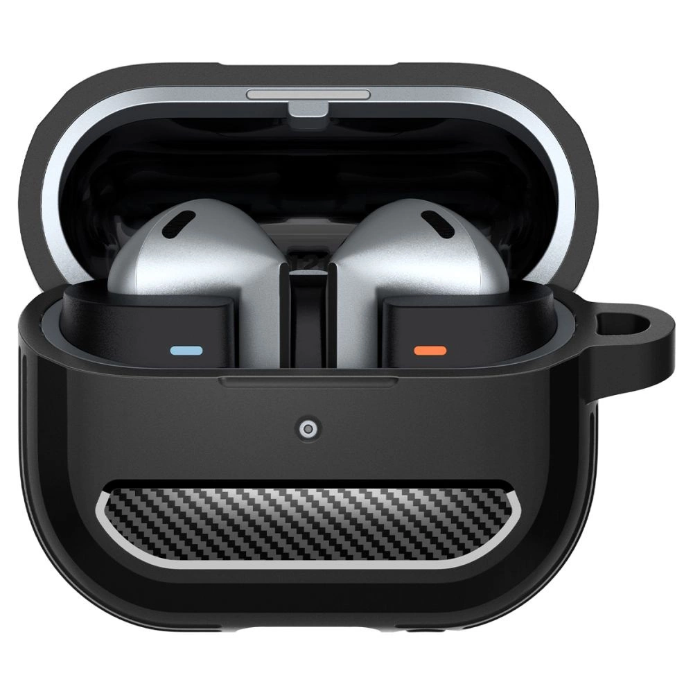 Spigen Rugged Armor Samsung Galaxy Buds 3 / 3 Pro Case - Blackeng