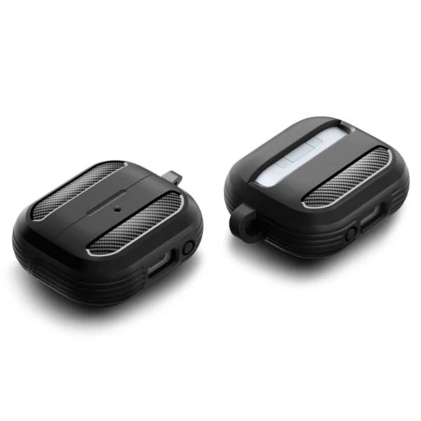 Spigen Rugged Armor Samsung Galaxy Buds 3 / 3 Pro Case - Blackeng