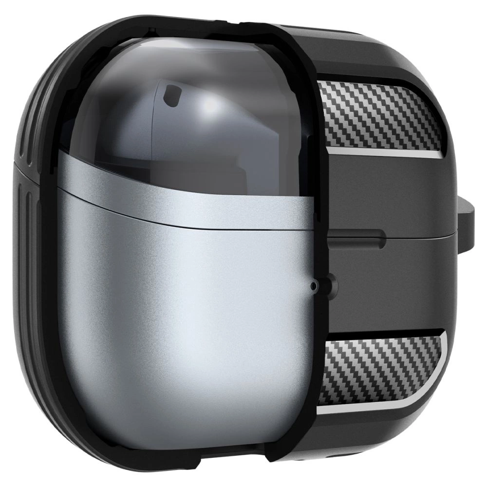 Spigen Rugged Armor Samsung Galaxy Buds 3 / 3 Pro Case - Blackeng