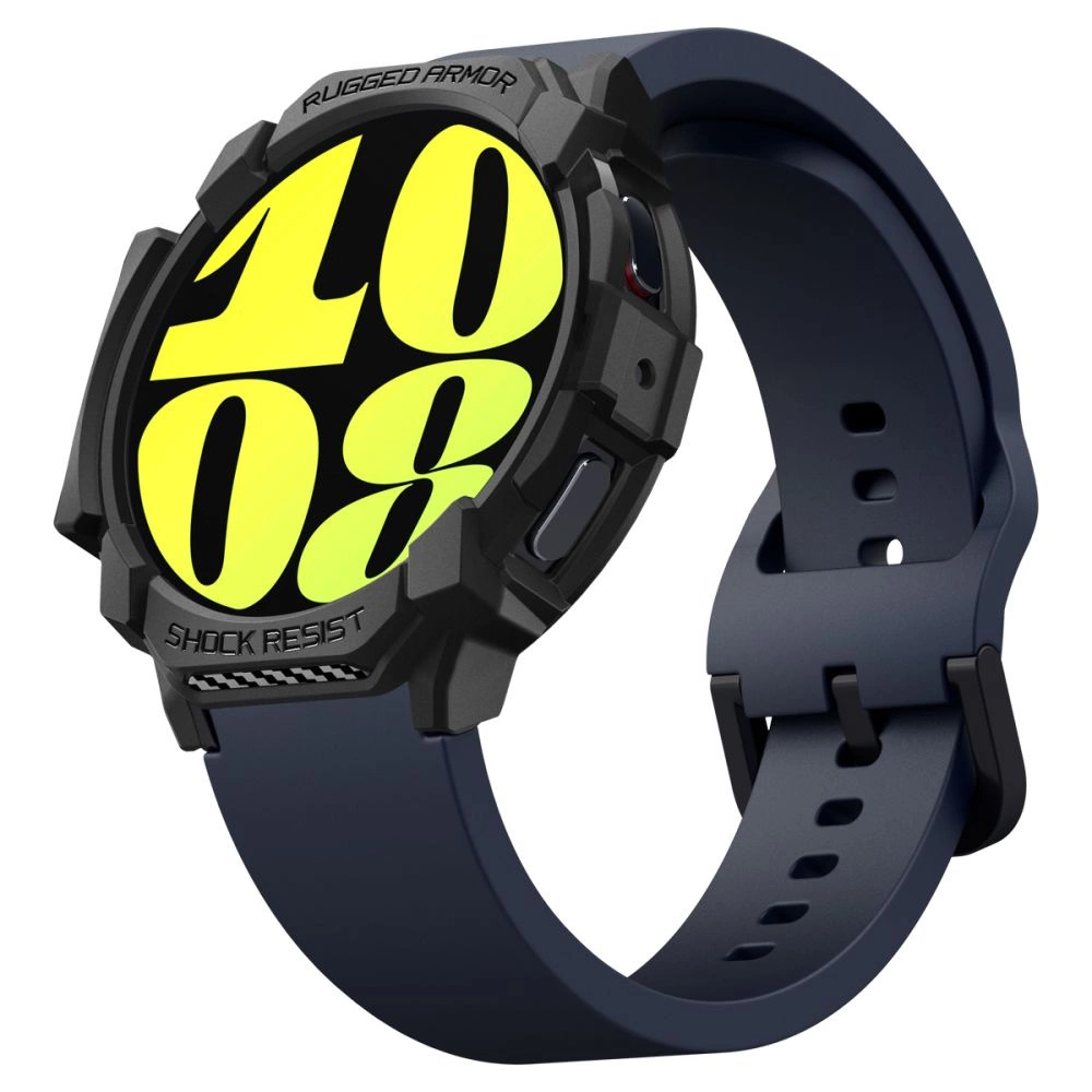 Spigen Rugged Armor Case for Samsung Galaxy Watch 7 (44mm) - Matte Blackeng