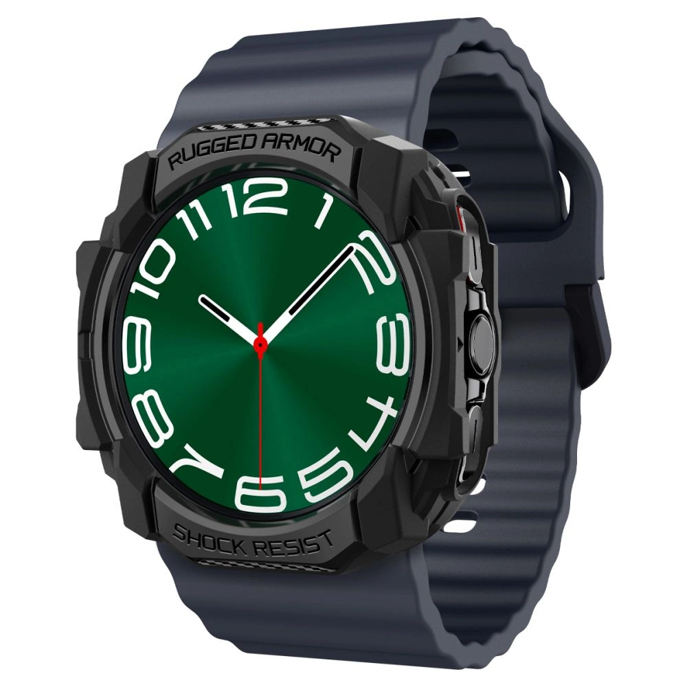 Spigen Rugged Armor Case for Samsung Galaxy Watch Ultra (47mm) - Matte Blackeng