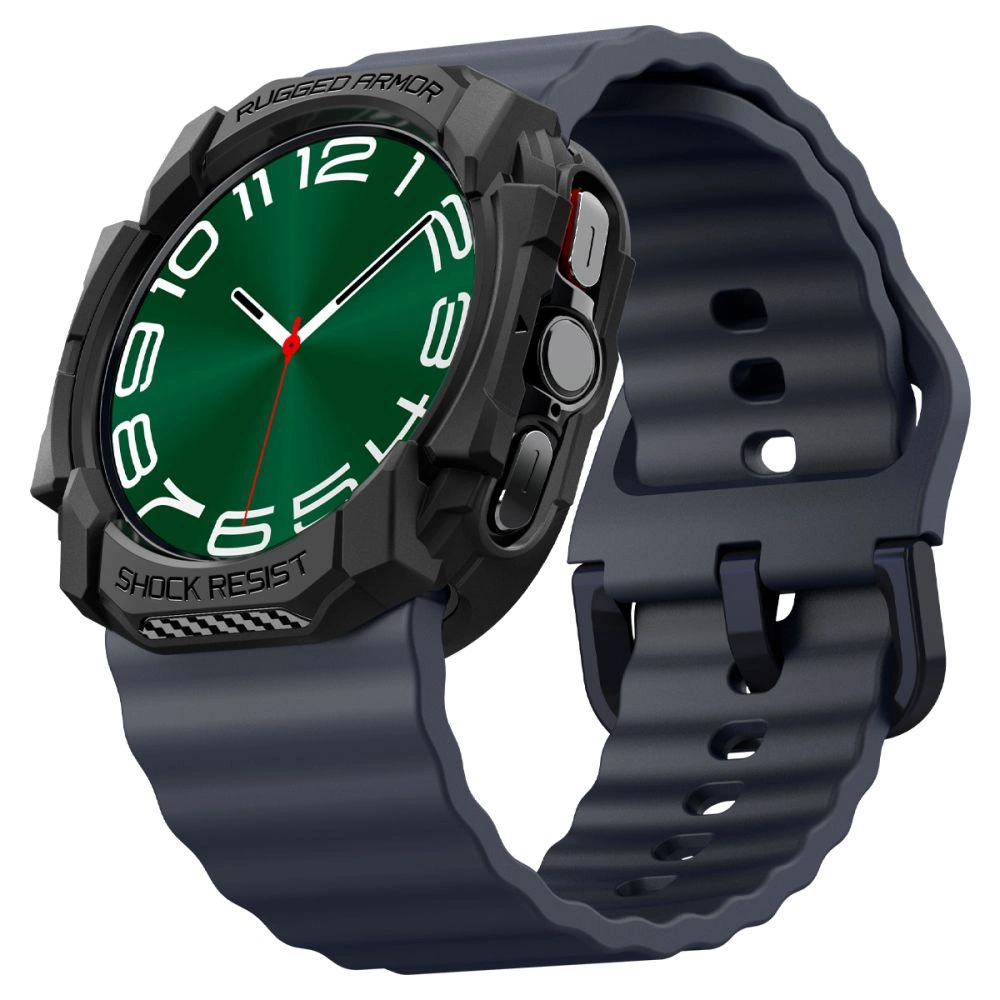 Spigen Rugged Armor Case for Samsung Galaxy Watch Ultra (47mm) - Matte Blackeng