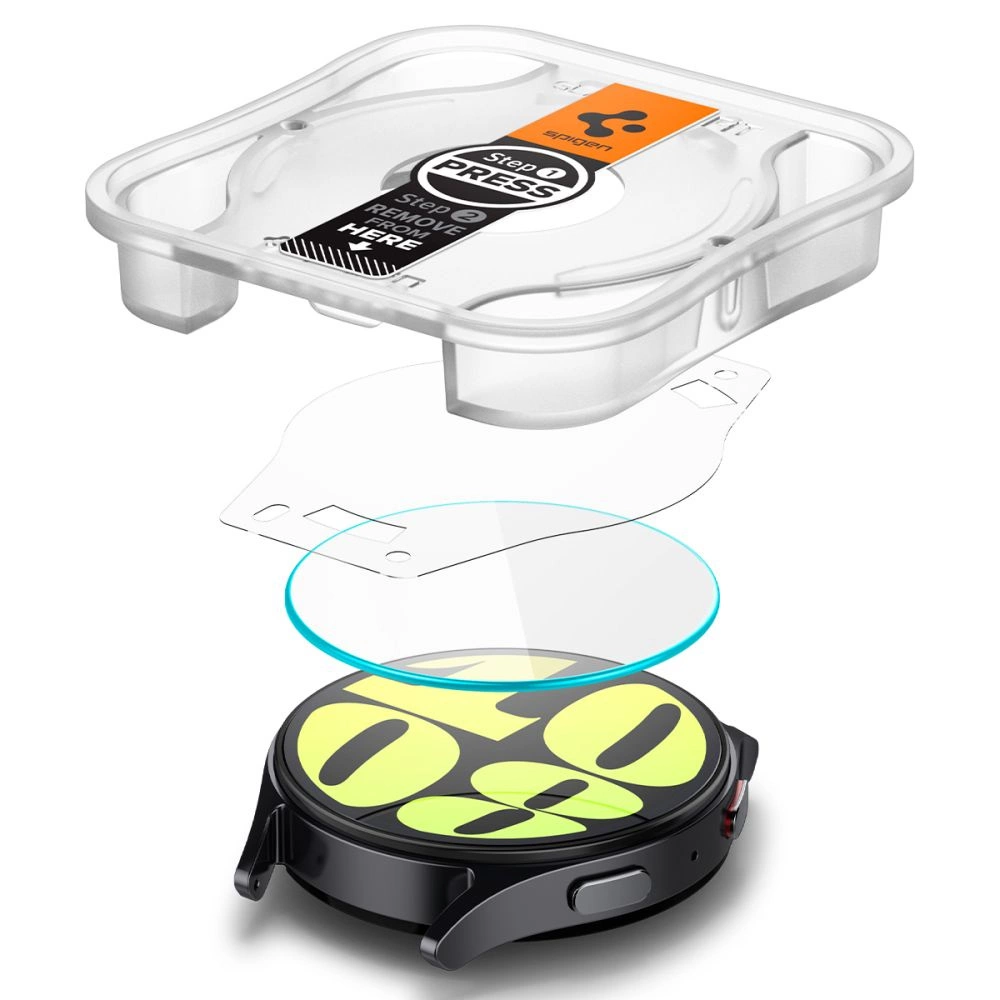 Spigen Glas.tR EZ Fit tempered glass for Samsung Galaxy Watch 7 (40 mm) - 2 pcs.eng