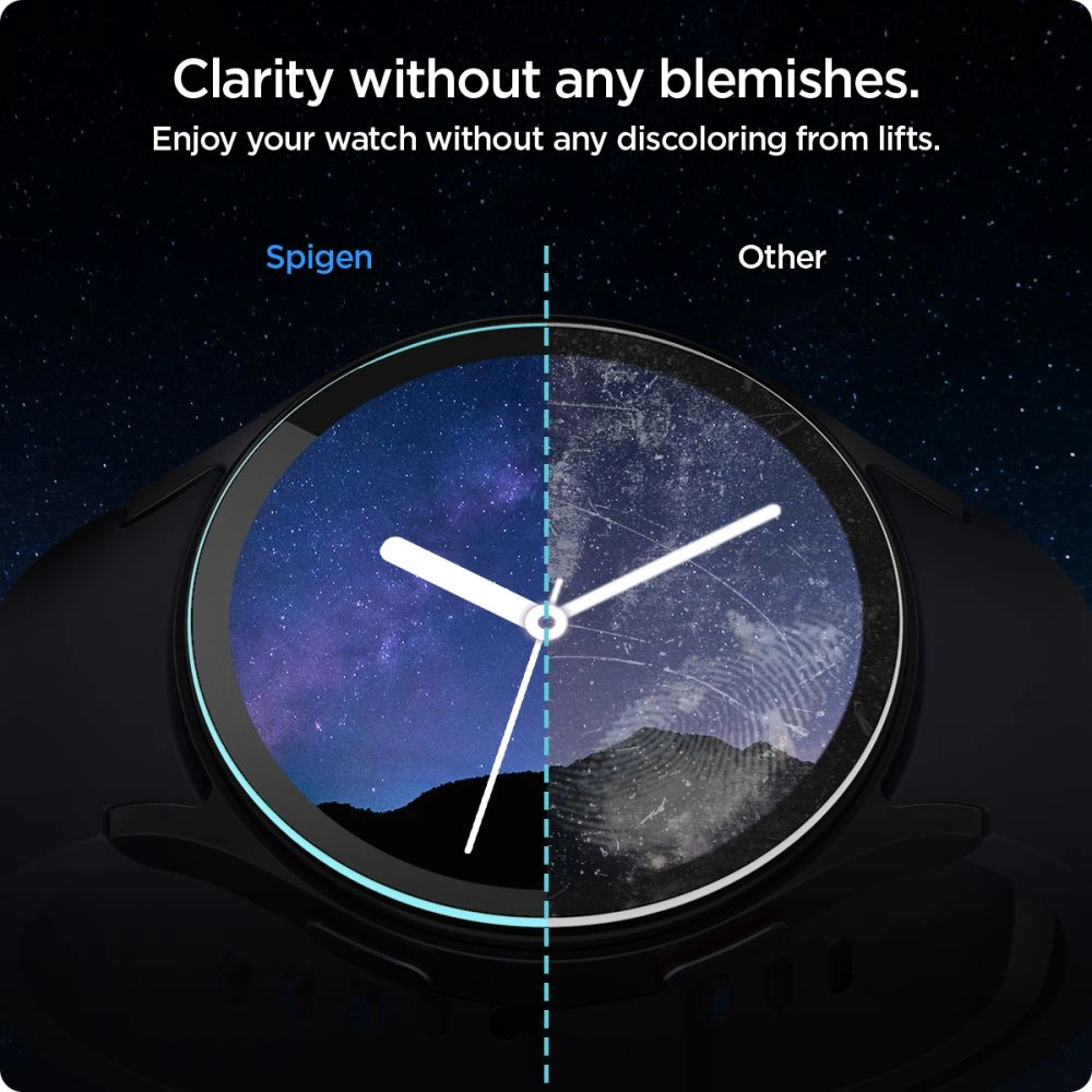 Spigen Glas.tR EZ Fit tempered glass for Samsung Galaxy Watch 7 (40 mm) - 2 pcs.eng