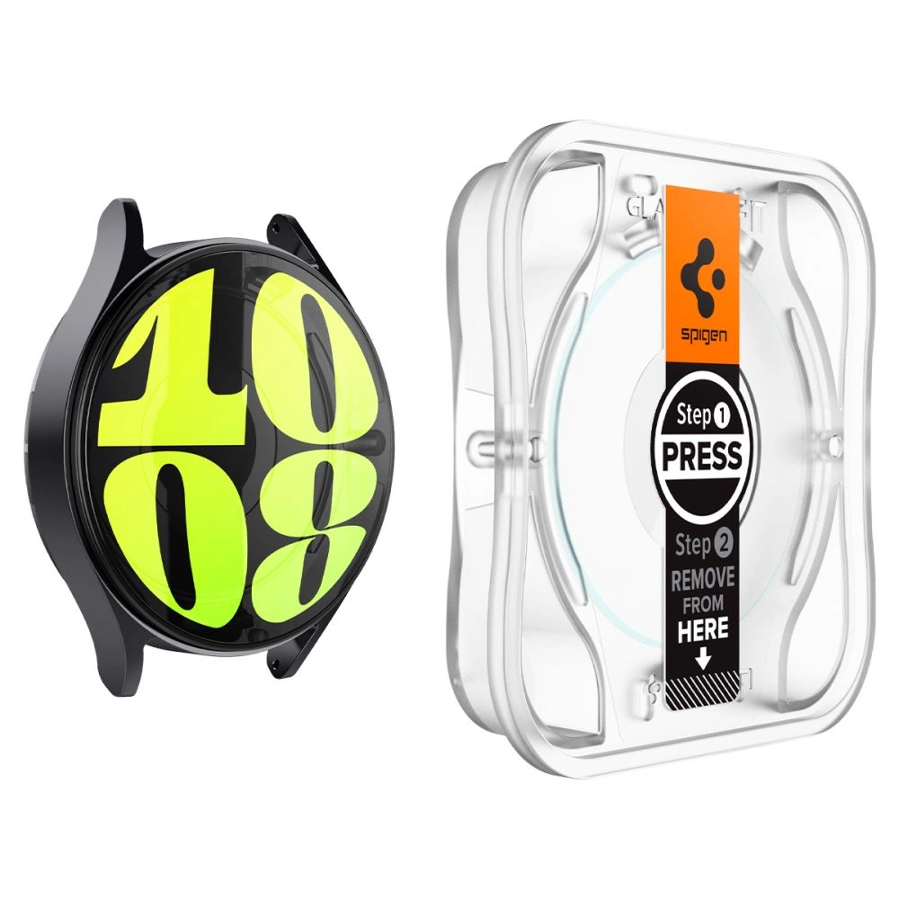 Spigen Glas.tR EZ Fit tempered glass for Samsung Galaxy Watch 7 (44 mm) - 2 pcs.eng