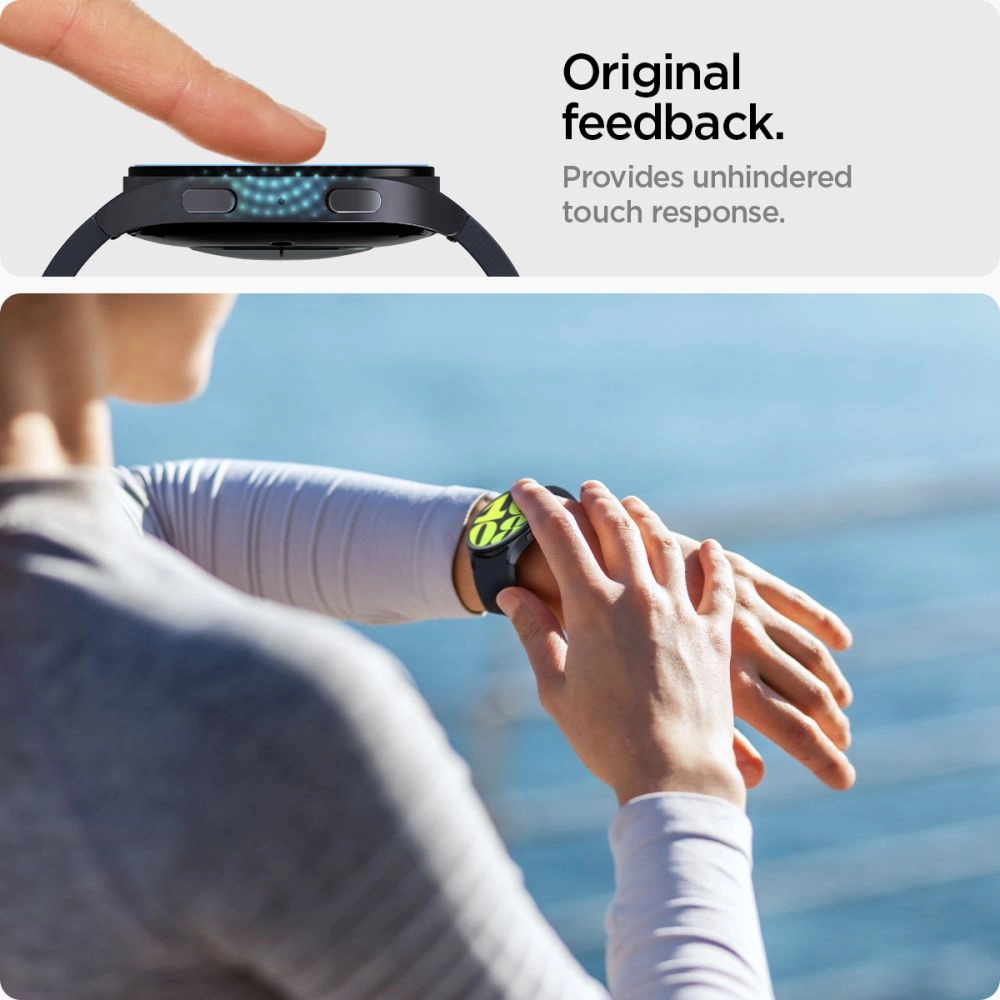 Spigen Glas.tR EZ Fit tempered glass for Samsung Galaxy Watch 7 (44 mm) - 2 pcs.eng