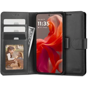 Tech-Protect Wallet Case for Motorola Moto G85 5G - Blackeng