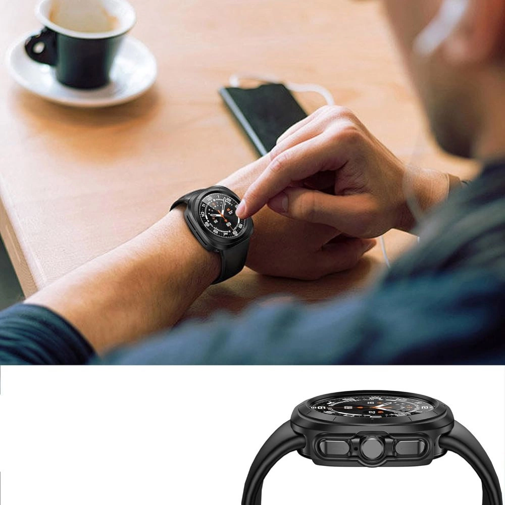 Tech-Protect Defense360 Case for Samsung Galaxy Watch Ultra (47mm) - Blackeng