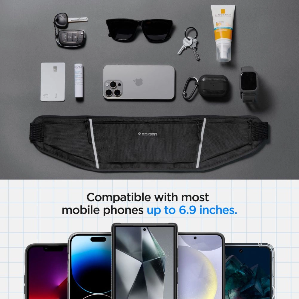 Spigen Dynamic Shield A710 Bag - Blackeng