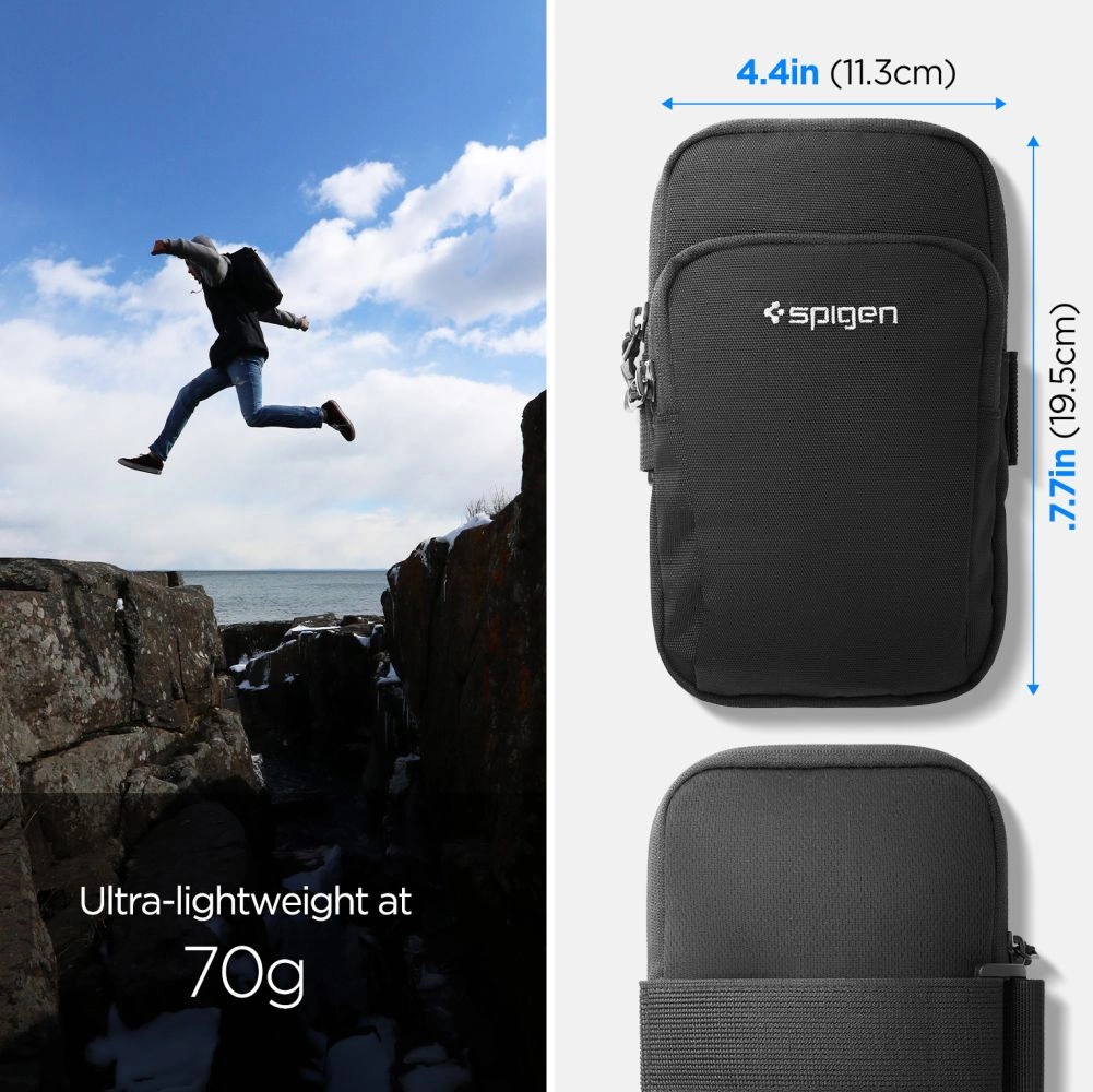 Spigen Dynamic Shield A702 Armband - Blackeng