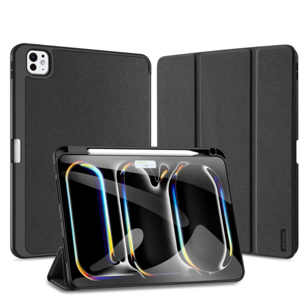 Dux Ducis Domo flip and smart sleep case for iPad Pro 11" 2024 - blackeng