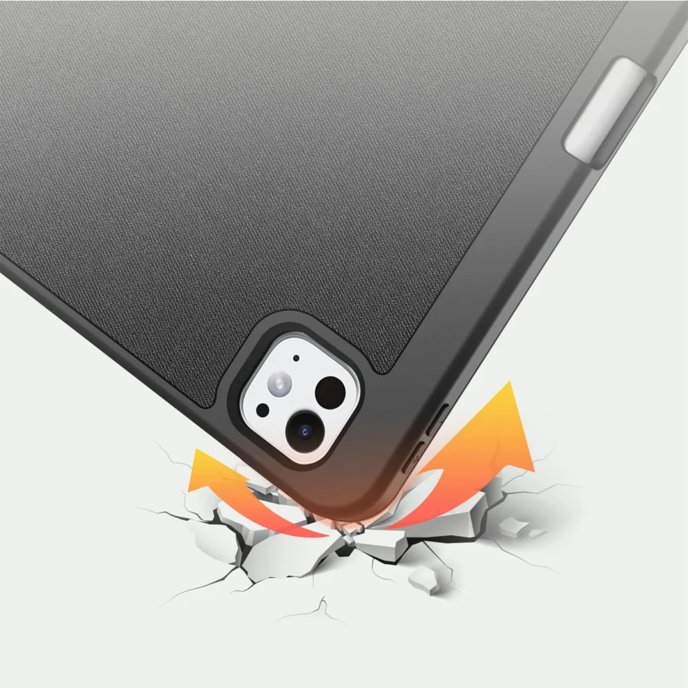Dux Ducis Domo flip and smart sleep case for iPad Pro 11" 2024 - blackeng