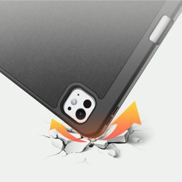 Dux Ducis Domo flip and smart sleep case for iPad Pro 11" 2024 - blackeng