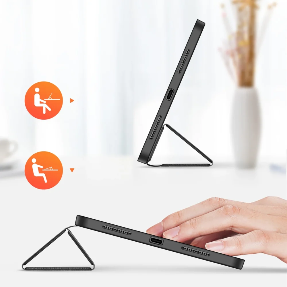 Dux Ducis Domo flip and smart sleep case for iPad Pro 11" 2024 - blackeng