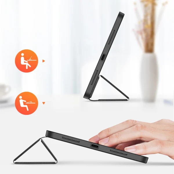 Dux Ducis Domo flip and smart sleep case for iPad Pro 11" 2024 - blackeng