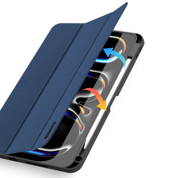 Dux Ducis Domo case with flap and smart sleep for Xiaomi Pad 6 / 6 Pro - blueeng