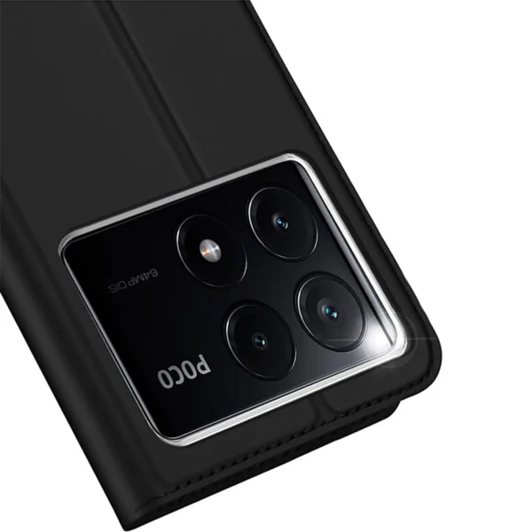 Dux Ducis Skin Pro case for Xiaomi Poco X6 Pro 5G / Redmi K70E with flap and card slot - blackeng
