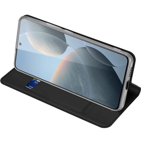 Dux Ducis Skin Pro case for Xiaomi Poco X6 Pro 5G / Redmi K70E with flap and card slot - blackeng
