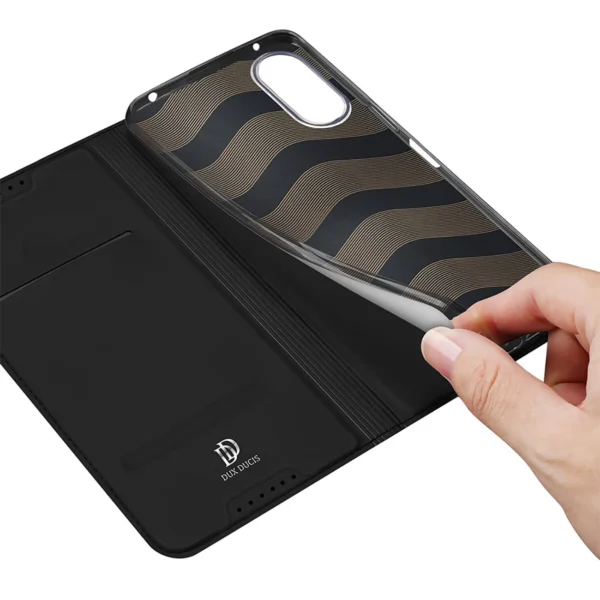 Dux Ducis Skin Pro case for Sony Xperia 10 VI with flap and card slot - blackeng