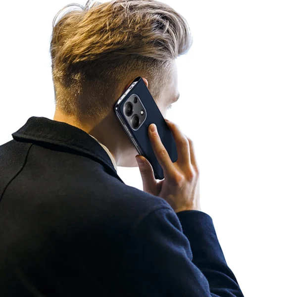Dux Ducis Skin Pro case for Xiaomi Redmi Note 13Pro 4G / Poco M6 Pro 4G with flap and card slot - blueeng